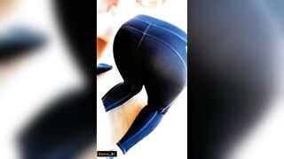 Tik Tok Flip the Switch Challenge Fuck. Cum on the Ass in LEGGINS. Covid 19 Quarantine. POV GONZO PO