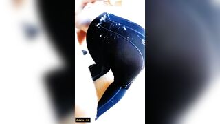 Tik Tok Flip the Switch Challenge Fuck. Cum on the Ass in LEGGINS. Covid 19 Quarantine. POV GONZO PO