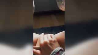 Flip the Switch Challenge TIk Tok Fitgirl 18 Sport Workout Masturbation Squirt Orgasm. Girlcum. POV