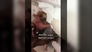 Cheating Wife Punished by Anal BBC Screams Loud on Snapchat