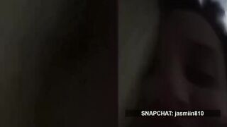 Horny Cheating GirlFriend Riding other Guy's Dick Exposed on Snapchat