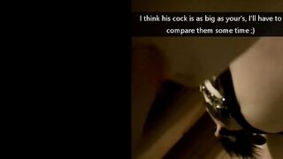 Snapchat Sex Video my Cheating MILF Wife sent me