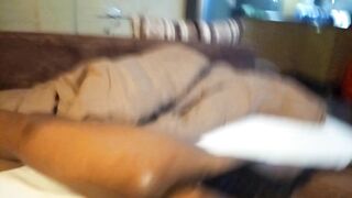 Filling Muy Step- aunts Pussy with my Cum.(creampie Combination)