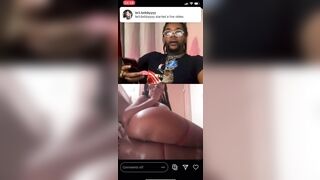 Thot Fist her Pussy Ig Live