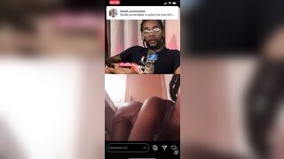 Thot Fist her Pussy Ig Live