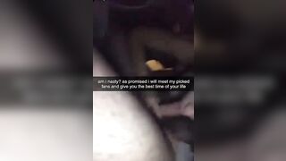 Snapchat Thot Serves Client in Car