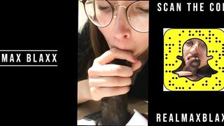 PAWG WITH GOREOUS EYES ALMOST GETS CAUGHT GIVING BJ IN MALL OF AMERICA PARKING LOT