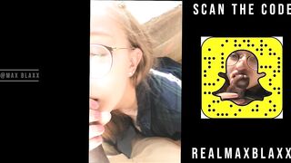 PAWG WITH GOREOUS EYES ALMOST GETS CAUGHT GIVING BJ IN MALL OF AMERICA PARKING LOT