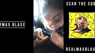 PAWG WITH GOREOUS EYES ALMOST GETS CAUGHT GIVING BJ IN MALL OF AMERICA PARKING LOT