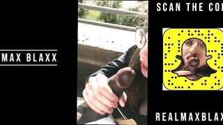 PAWG WITH GOREOUS EYES ALMOST GETS CAUGHT GIVING BJ IN MALL OF AMERICA PARKING LOT