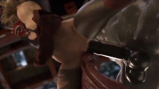 DOOMSDAY VS SUPERGIRL 3D PORN