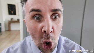 BRAZZERS GODDESS AVERY BLACK IS SO HORNY FOR HER DAD'S FRIEND BIG COCK Full Video in Comments