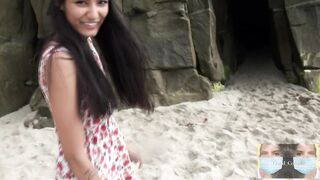 Model Lives in Beach Cave