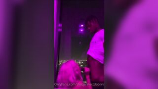 Tik Tok Girl Sucks Black Cock