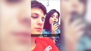 EJACULATION FACIALE SUR SNAPCHAT !