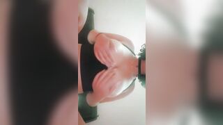 Snapchat Slut Oils Tits and Plays with them