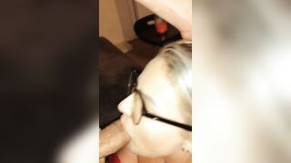 MILF Sucks Dick on Couch