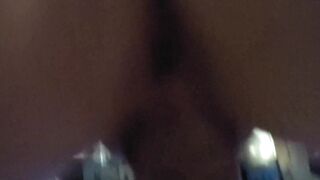 Kittens Bubble Butt Bouncing on Daddys Fat Cock