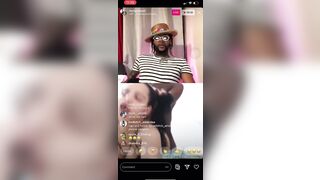 Sexy Latina have Sex with BBC on Instagram Live