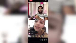Sexy Latina have Sex with BBC on Instagram Live