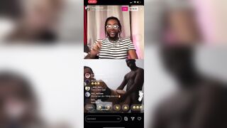 Sexy Latina have Sex with BBC on Instagram Live