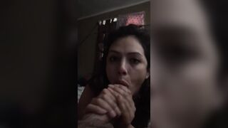 Big Ass Wifey Sucking Daddy’s Cock