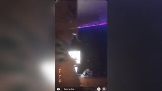 Blonde Teen Twerking on Snapchat