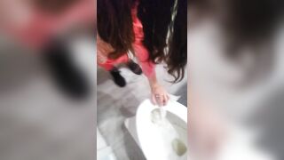 Hairy Pussy Pee Fetish Hoodie Camgirl Pisses TOLIET, uses TP, Fingers Clit PinkMoonLust on ONLYFANS