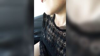 In Auto Vicino Al Cimitero La Voglia Ci Prende e Assaggi Il Mio Cazzo Duro