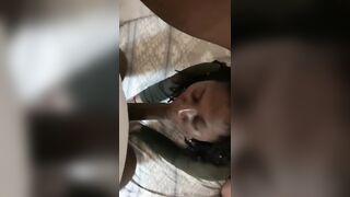 Cum in Throat Aaliyah Thanksgiving