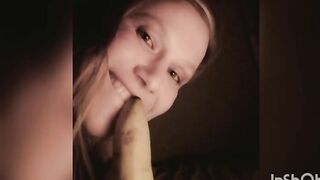 Banana Blowjob