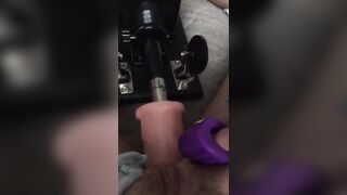Clit Vibe AND Fuck Machine!!!