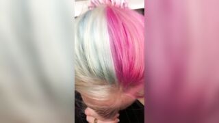 Teen Gets Cum Covered by Real Hotel Employee