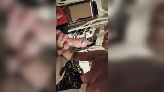 Hot Blonde Escort Sucks Thick Cock after Massage BBBJ CIM