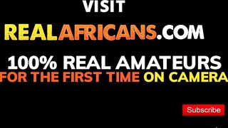 Petite African Rides BFs Big Dick