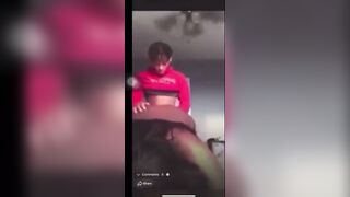 Chicago Thot Fucking on Facebook Live!