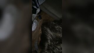 18 Yr old Black Hoe Sucks Fucks and Gets Huge Facial