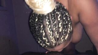 Thick 18 Teen Y/o Bitch Practices Twerking her Big DONKEY Booty on my Dick