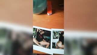 Polaroid Shoot Teaser, Pics for Sale(full on my Onlyfans)