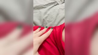 Stroking my Sweaty Pussy after Gym Workout