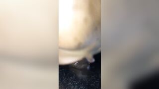 Sloppy Ebony Blowjob