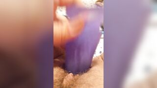 Close-up POV Dildo Fuck: Loud and Messy