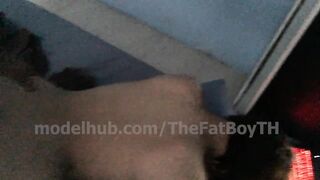 Asian Couple having Sex while Zoom Conference