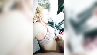 He made me Lay down for a Titty Fuck so he could Cum all over my Face