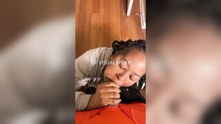 Neighbors Daughter came over to Suck on my Dick! I made her Cross Eyed. ONLYFANS/VISUAL4PLAY