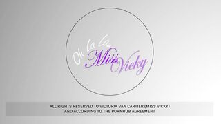 Horny MILF in Lace Rubs Clit and Fingers herself