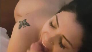 Passionately Sucking his Cock