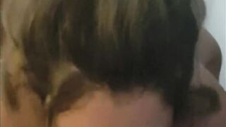 Passionately Sucking his Cock