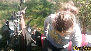 Spring Blowjob from Insatiable Favorite Schoolgirl Face Flooded with Warm Tasty Sperm