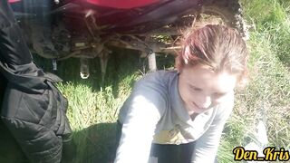 Spring Blowjob from Insatiable Favorite Schoolgirl Face Flooded with Warm Tasty Sperm